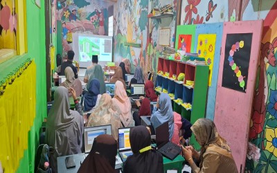 Menuju Digitalisasi RA : PC RA Gunung Jati menyelenggarakan Pelatihan RDM (Raport Digital Madrasah)